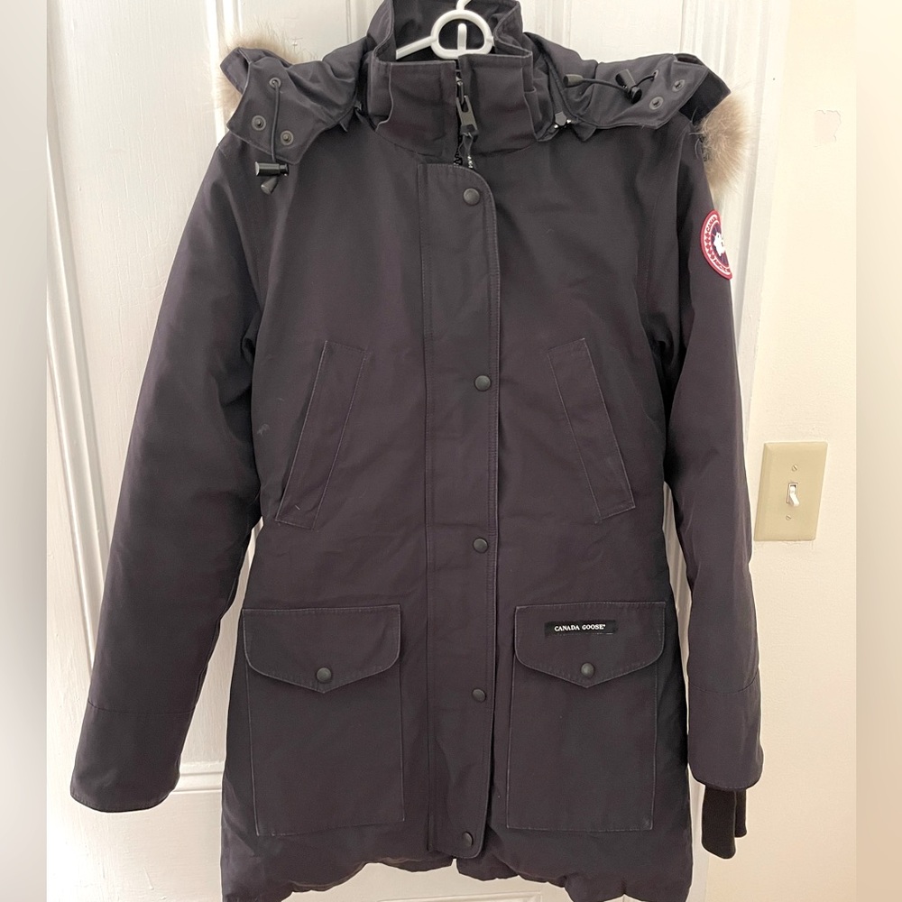Canada Goose Trillium Parka - Marine / Navy - Women’s Small